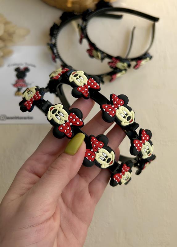 MİNNİE MOUSE PENS TOKALI KISTIRMALI TAÇ